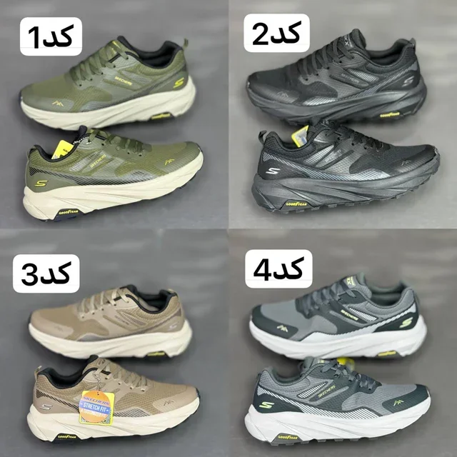 کتونی مردانه اسکیچرز sky مستر درجه۱/نرم و راحت /مخصوص رانینگ /سایز۴۰تا۴۵/تک و عمده Skeachers sky